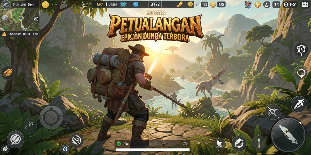 Gameplay menakjubkan dengan eksplorasi dunia terbuka yang luas.