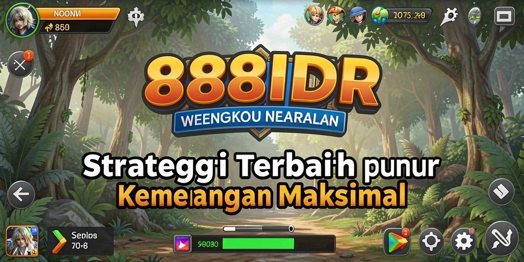Tangkapan layar gameplay 888IDR dengan aksi strategi intens.