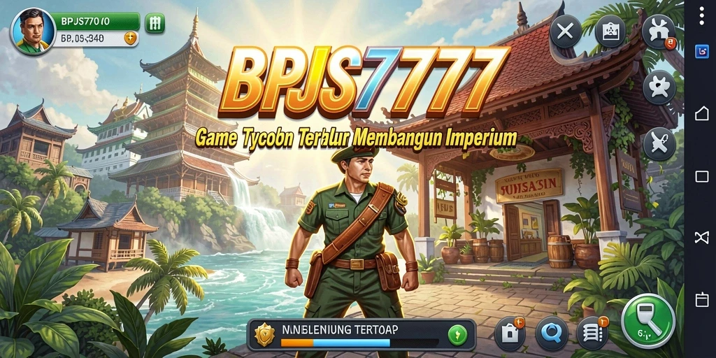 Tampilan gameplay seru dari BPJS777 dalam membangun bisnis Tycoon.