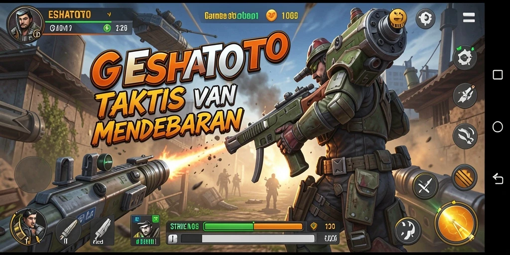 Tampilan gameplay seru ESHATOTO dengan strategi yang mendalam.