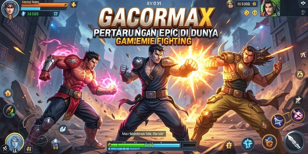 Screenshot GACORMAX menampilkan aksi pertarungan yang seru dan mendebarkan.