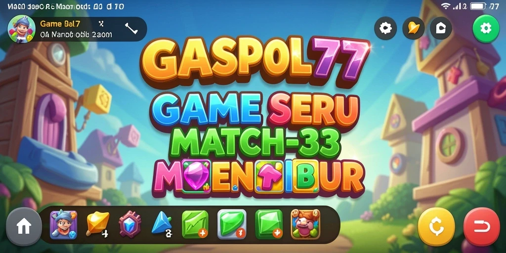 Tampilan gameplay GASPOL77 yang menarik dan penuh warna.