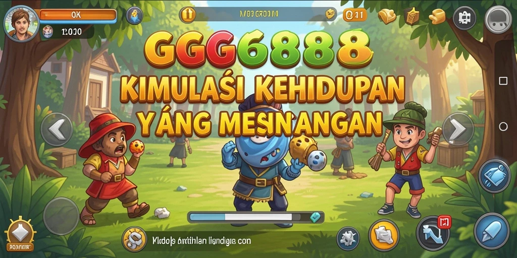 Tampilan gameplay GGG888 yang menawan dan interaktif.
