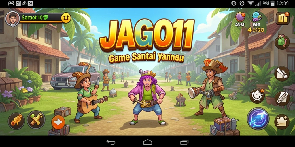 Screenshot gameplay <strong>JAGO11</strong> menunjukkan aksi seru dan grafik menarik.