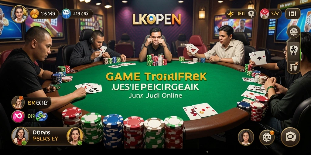 Tampilan gameplay LKOPEN yang menegangkan dan interaktif.