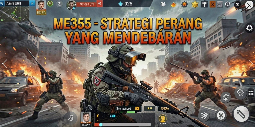 Tampilan gameplay menakjubkan dari ME355 dengan strategi mendalam.