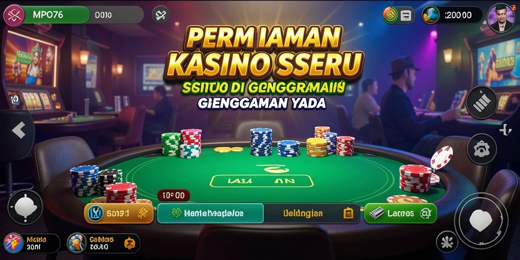 Tampilan gameplay MPO76 yang memukau dan interaktif.