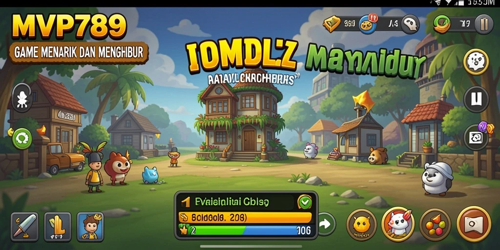 Screenshot utama MVP789 menampilkan gameplay Idle yang menarik dan menyenangkan.