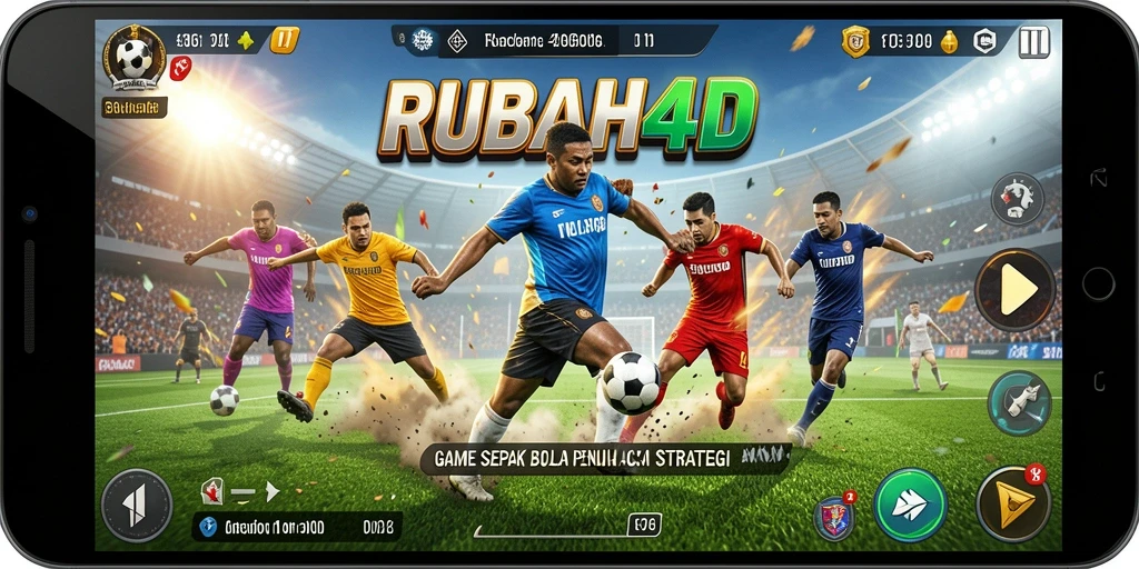 Tangkapan layar utama RUBAH4D menunjukkan aksi sepak bola yang mendebarkan.