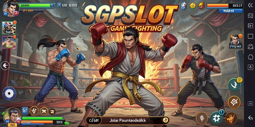 Gameplay seru SGPSLOT dengan pertarungan epik dan karakter kuat.