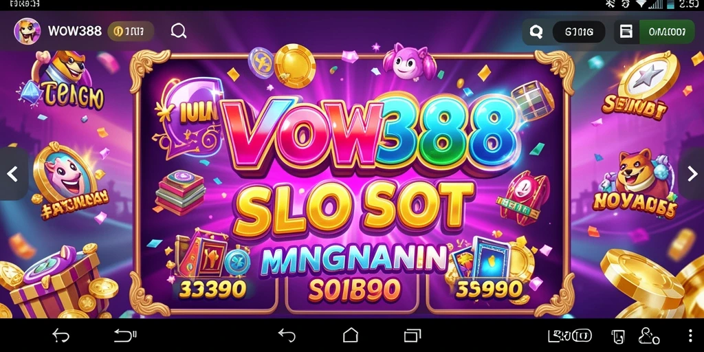 Gameplay seru dengan tema slot yang beragam di WOW388.